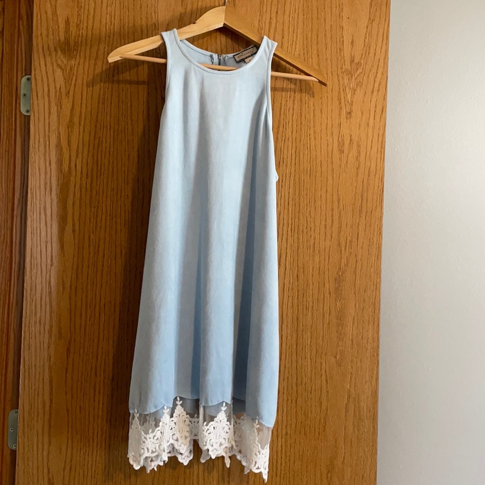 Light blue only worn once dress